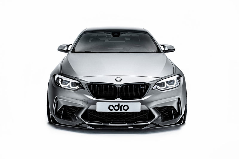 ADRO F87 M2 Competition Carbon Front Bumper Air Duct Cover Set-Exterior-Silicon Valley Bimmer