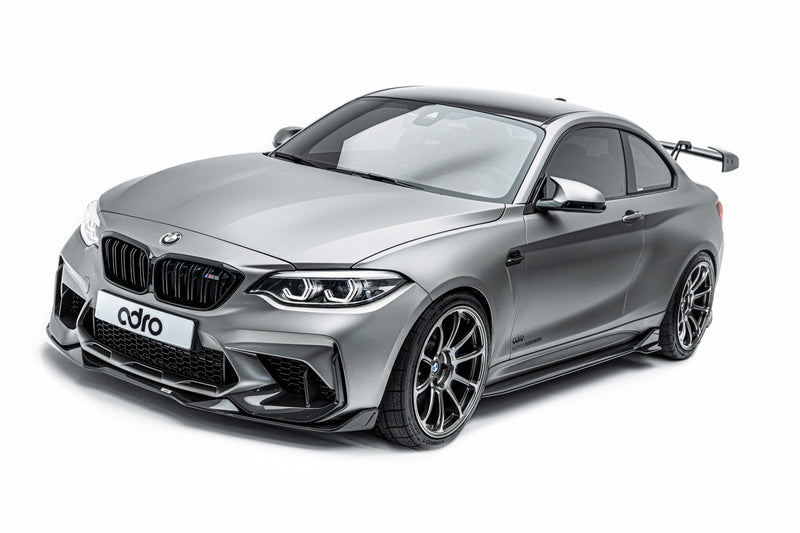 ADRO F87 M2 Competition Carbon Front Bumper Air Duct Cover Set-Exterior-Silicon Valley Bimmer