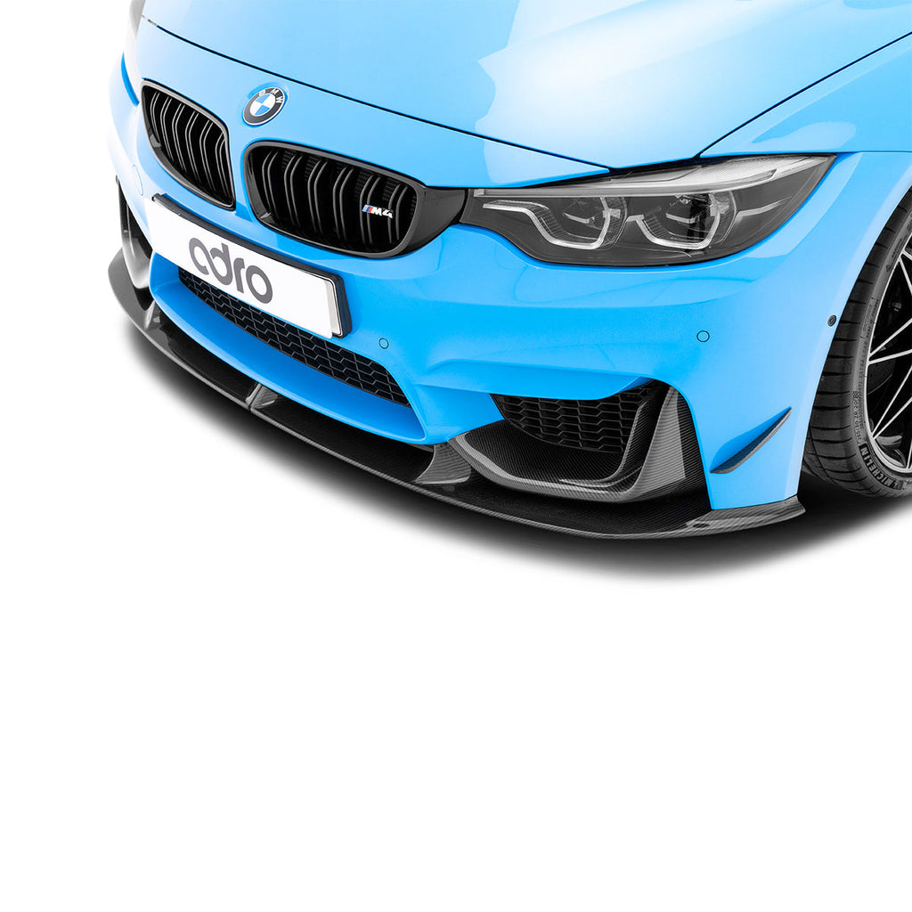 ADRO F8X M3 / M4 Carbon Front Bumper Air Duct Cover Set-Exterior-Silicon Valley Bimmer