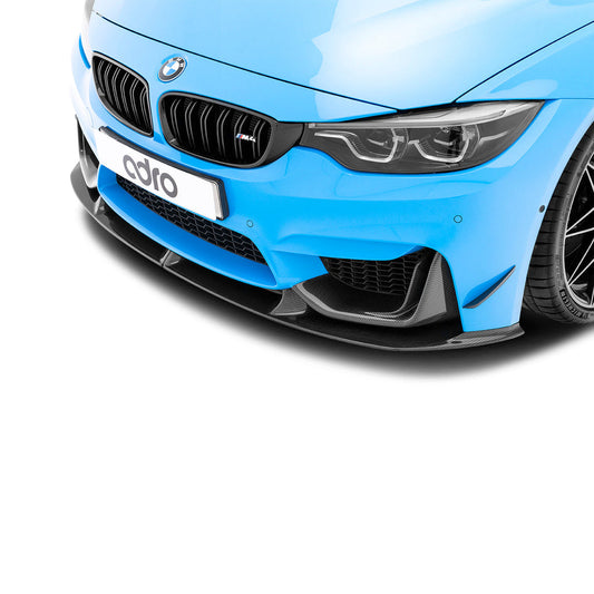 ADRO F8X M3 / M4 Carbon Front Bumper Air Duct Cover Set-Exterior-Silicon Valley Bimmer