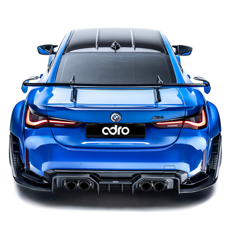 ADRO G80 M3 AT-R3 Carbon Swan Neck Wing-Exterior-Silicon Valley Bimmer