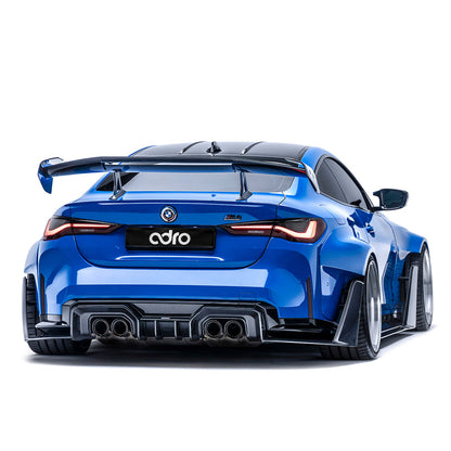 ADRO G80 M3 AT-R3 Carbon Swan Neck Wing-Exterior-Silicon Valley Bimmer