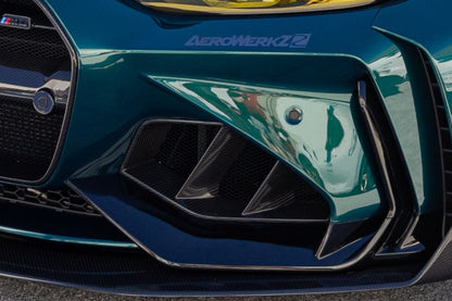 ADRO G8X M3 / M4 Carbon Front Bumper Duct Set-Exterior-Silicon Valley Bimmer