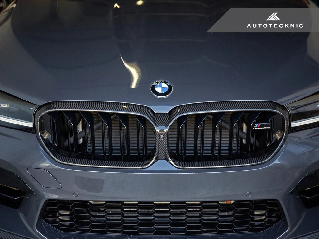 AutoTecknic F90 M5 LCI Dry Carbon Front Grille Surround