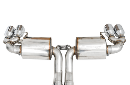 AWE Tuning 2019+ BMW M340i (G20) Non-Resonated Touring Edition Exhaust - Quad Chrome Silver Tips-Exhaust-Silicon Valley Bimmer