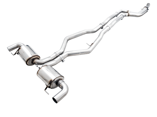AWE Tuning 2019+ BMW M340i (G20) Resonated Touring Edition Exhaust (Use OE Tips)-Exhaust-Silicon Valley Bimmer