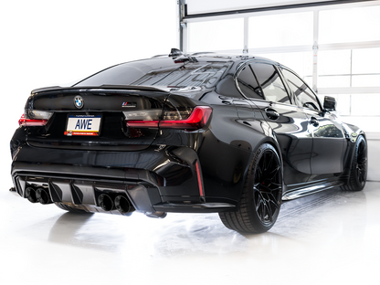 AWE Tuning SwitchPath Catback Exhaust for the BMW G80 M3 and G82 G83 M4-Exhaust-Silicon Valley Bimmer