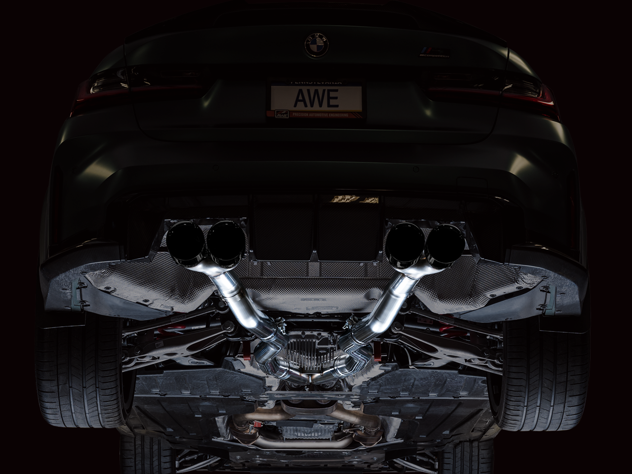 AWE Tuning Track Edition Exhaust for the BMW G80 M3 G82 G83 M4-Exhaust-Silicon Valley Bimmer