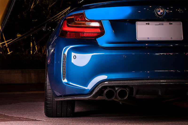 Acexxon F87 M2 Rear Reflector Insert Set - Honeycomb-Exterior-Silicon Valley Bimmer