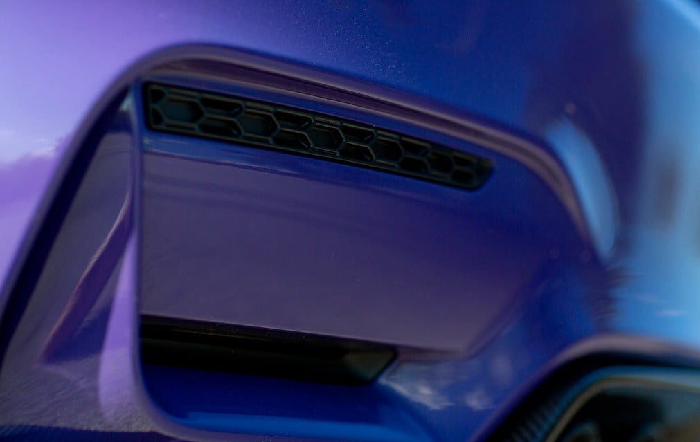 Acexxon F8X M3 / M4 Rear Reflector Insert Set - Honeycomb-Exterior-Silicon Valley Bimmer