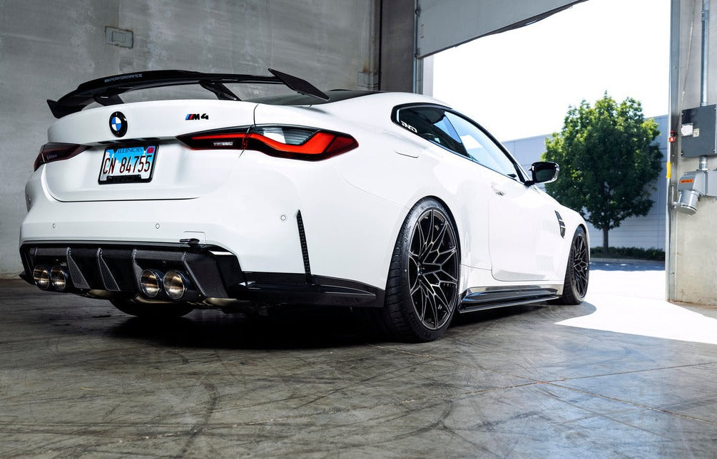 Acexxon G8X M3 / M4 Rear Reflector Insert Set - Honeycomb-Exterior-Silicon Valley Bimmer