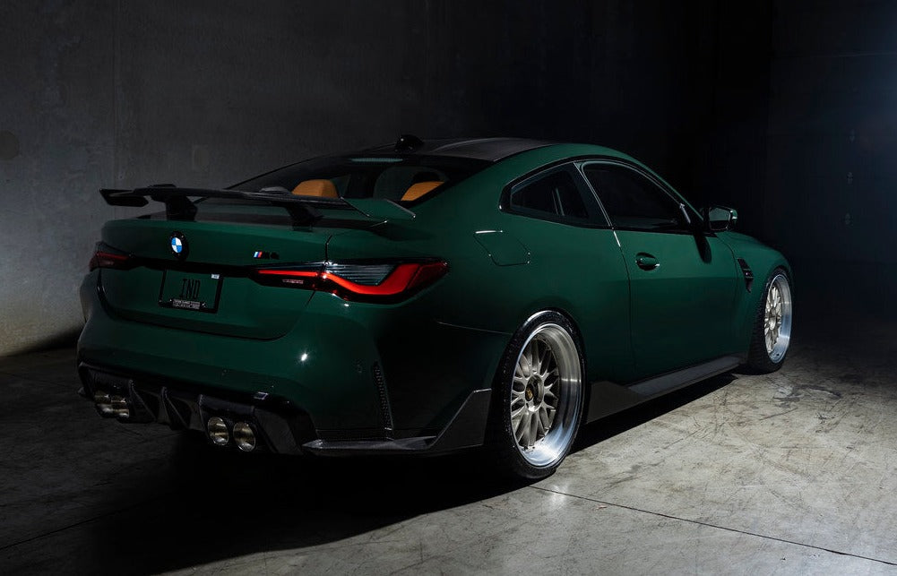 Acexxon G8X M3 / M4 Rear Reflector Insert Set - Honeycomb-Exterior-Silicon Valley Bimmer