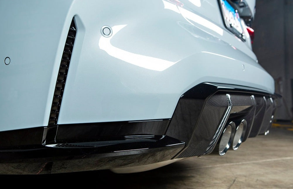 Acexxon G8X M3 / M4 Rear Reflector Insert Set - Horizontal Slat-Exterior-Silicon Valley Bimmer