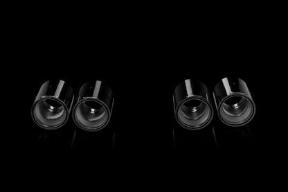 Akrapovic 07-13 BMW M3 (E90/E92/E93) Tail Pipe Set (Carbon)-Exhaust-Silicon Valley Bimmer