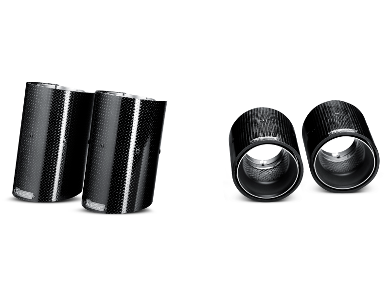 Akrapovic 07-13 BMW M3 (E90/E92/E93) Tail Pipe Set (Carbon)-Exhaust-Silicon Valley Bimmer