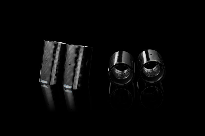 Akrapovic 07-13 BMW M3 (E90/E92/E93) Tail Pipe Set (Carbon)-Exhaust-Silicon Valley Bimmer