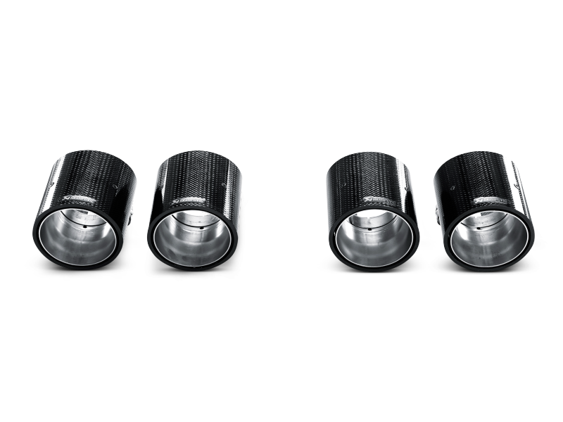 Akrapovic 07-13 BMW M3 (E90/E92/E93) Tail Pipe Set (Carbon)-Exhaust-Silicon Valley Bimmer