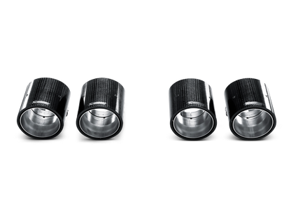 Akrapovic 07-13 BMW M3 (E90/E92/E93) Tail Pipe Set (Carbon)-Exhaust-Silicon Valley Bimmer