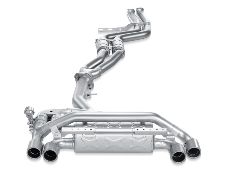 Akrapovic 11-12 BMW 1 Series M Coupe (E82) Evolution Line Cat Back (Titanium) (Req. Tips)-Exhaust-Silicon Valley Bimmer