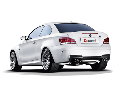 Akrapovic 11-12 BMW 1 Series M Coupe (E82) Slip-On Line (Titanium) (Req. Tips)-Exhaust-Silicon Valley Bimmer