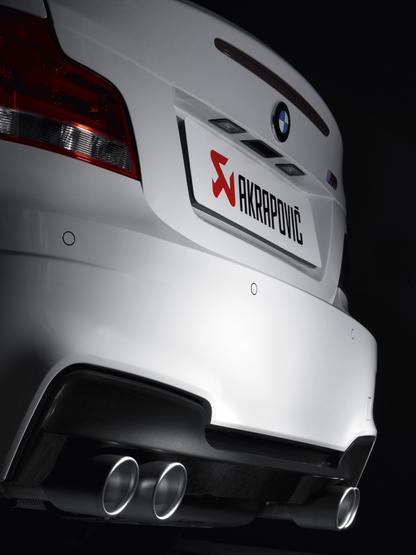 Akrapovic 11-12 BMW 1 Series M Coupe (E82) Slip-On Line (Titanium) (Req. Tips)-Exhaust-Silicon Valley Bimmer