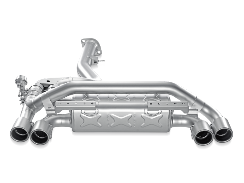 Akrapovic 11-12 BMW 1 Series M Coupe (E82) Slip-On Line (Titanium) (Req. Tips)-Exhaust-Silicon Valley Bimmer