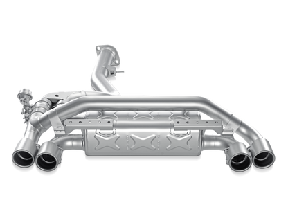 Akrapovic 11-12 BMW 1 Series M Coupe (E82) Slip-On Line (Titanium) (Req. Tips)-Exhaust-Silicon Valley Bimmer