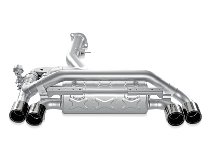 Akrapovic 11-12 BMW 1 Series M Coupe (E82) Slip-On Line (Titanium) (Req. Tips)-Exhaust-Silicon Valley Bimmer