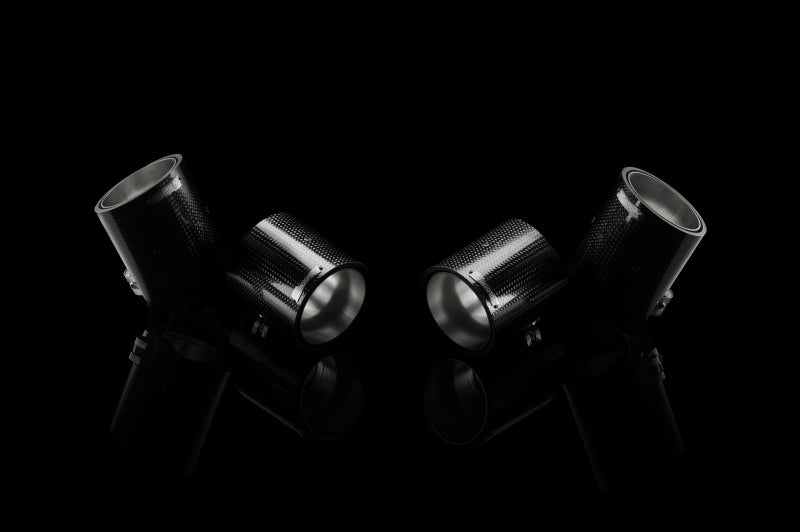 Akrapovic 11-12 BMW 1 Series M Coupe (E82) Tail Pipe Set (Carbon)-Exhaust-Silicon Valley Bimmer
