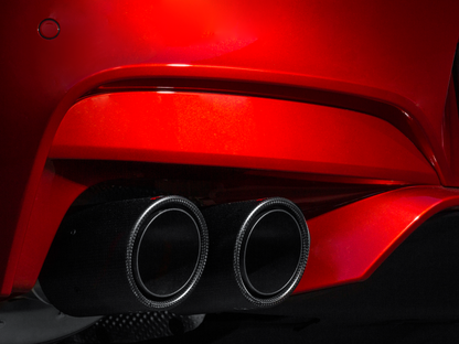 Akrapovic 11-17 BMW M5 (F10) Tail Pipe Set (Carbon)-Exhaust-Silicon Valley Bimmer