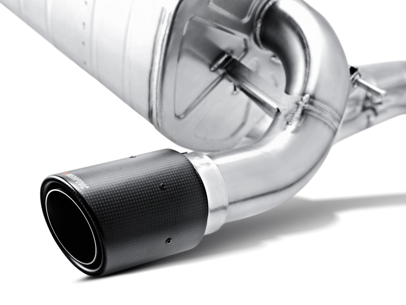 Akrapovic 12-15 BMW 335i (F30 F31) Evolution Line Cat Back (SS) w/ Carbon Tips (Req. Link Pipe)-Exhaust-Silicon Valley Bimmer