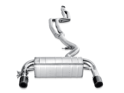 Akrapovic 12-15 BMW 335i (F30 F31) Evolution Line Cat Back (SS) w/ Carbon Tips (Req. Link Pipe)-Exhaust-Silicon Valley Bimmer