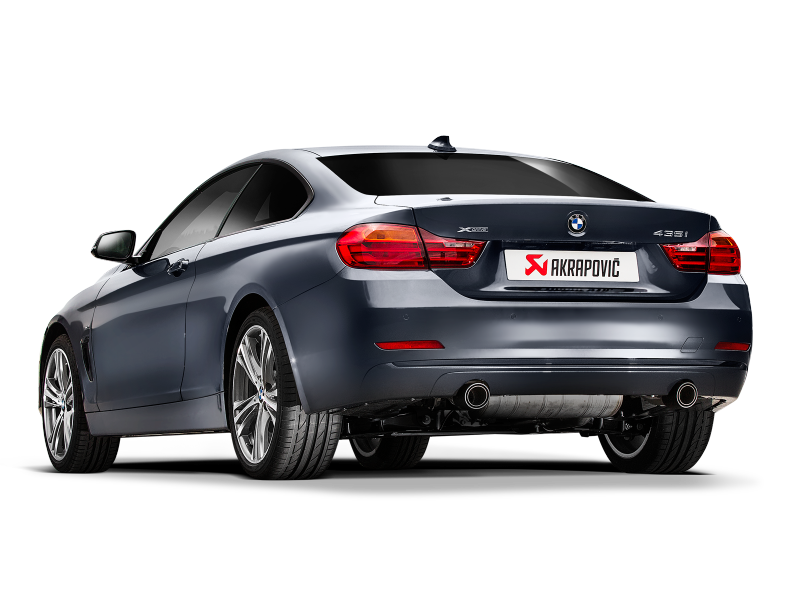 Akrapovic 12-15 BMW 335i (F30 F31) Evolution Line Cat Back (SS) w/ Carbon Tips (Req. Link Pipe)-Exhaust-Silicon Valley Bimmer