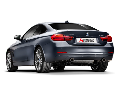 Akrapovic 12-15 BMW 335i (F30 F31) Evolution Line Cat Back (SS) w/ Carbon Tips (Req. Link Pipe)-Exhaust-Silicon Valley Bimmer