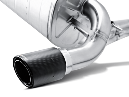 Akrapovic 12-15 BMW 335i (F30 F31) Evolution Line Cat Back (SS) w/ Carbon Tips (Req. Link Pipe)-Exhaust-Silicon Valley Bimmer