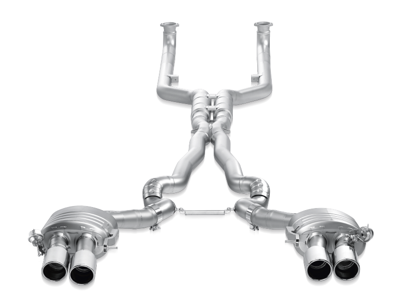 Akrapovic 12-17 BMW M6 (F12 F13) Evolution Line Cat Back (Titanium) (Req. Tips)-Exhaust-Silicon Valley Bimmer