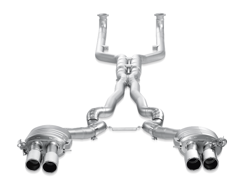 Akrapovic 13-17 BMW M6 Gran Coupe (F06) Evolution Line Cat Back (Titanium) (Req. Tips)-Exhaust-Silicon Valley Bimmer