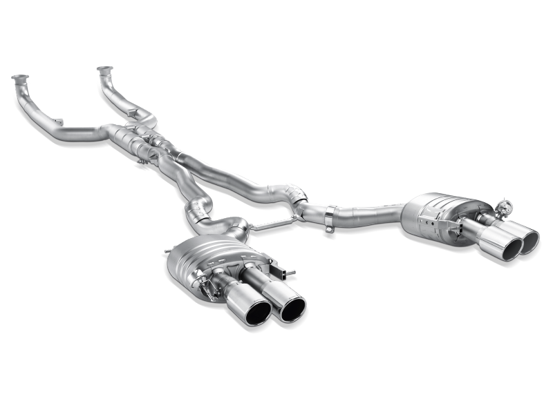 Akrapovic 13-17 BMW M6 Gran Coupe (F06) Evolution Line Cat Back (Titanium) (Req. Tips)-Exhaust-Silicon Valley Bimmer