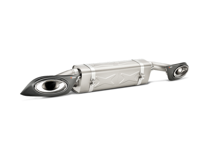 Akrapovic 14-15 Porsche 911 Turbo/Turbo S (991) Slip-On Line (Titanium) w/ Carbon Titanium Tips-Exhaust-Silicon Valley Bimmer