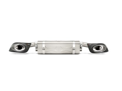 Akrapovic 14-15 Porsche 911 Turbo/Turbo S (991) Slip-On Line (Titanium) w/ Carbon Titanium Tips-Exhaust-Silicon Valley Bimmer