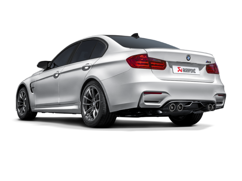 Akrapovic 14-17 BMW M3/M4 (F80/F82) Slip-On Line (Titanium) (Req. Tips)-Exhaust-Silicon Valley Bimmer