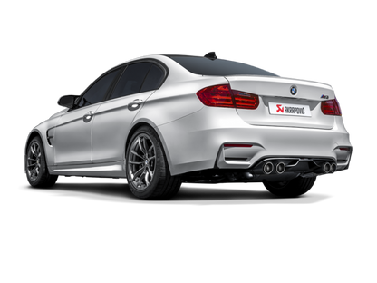 Akrapovic 14-17 BMW M3/M4 (F80/F82) Slip-On Line (Titanium) (Req. Tips)-Exhaust-Silicon Valley Bimmer