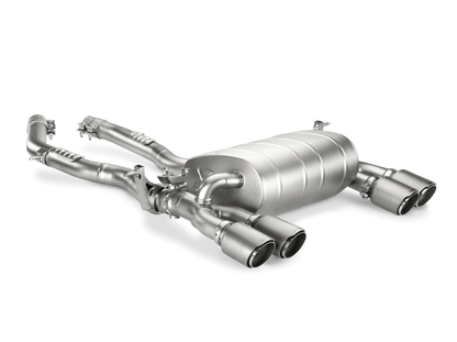 Akrapovic 14-17 BMW M3/M4 (F80/F82) Slip-On Line (Titanium) (Req. Tips)-Exhaust-Silicon Valley Bimmer