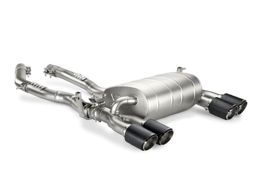 Akrapovic 14-17 BMW M3/M4 (F80/F82) Slip-On Line (Titanium) (Req. Tips)-Exhaust-Silicon Valley Bimmer