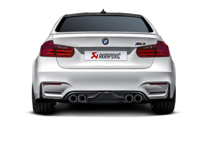 Akrapovic 14-17 BMW M3/M4 (F80/F82) Slip-On Line (Titanium) (Req. Tips)-Exhaust-Silicon Valley Bimmer