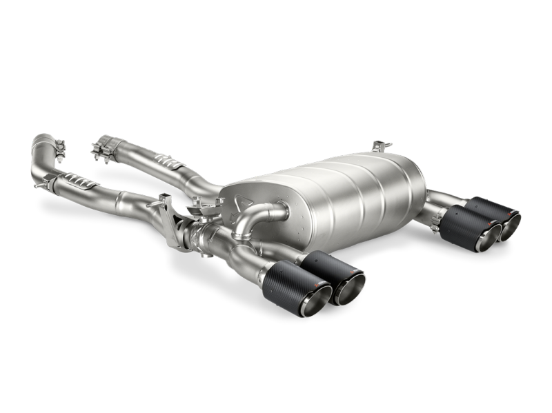 Akrapovic 14-17 BMW M3/M4 (F80/F82) Slip-On Line (Titanium) (Req. Tips)-Exhaust-Silicon Valley Bimmer