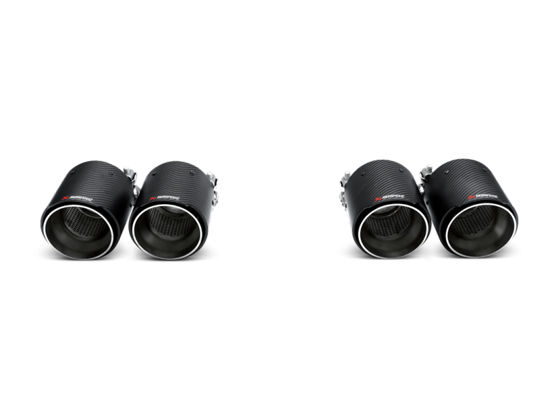 Akrapovic 14-17 BMW M3/M4 (F80/F82) Tail Pipe Set (Carbon)-Exhaust-Silicon Valley Bimmer