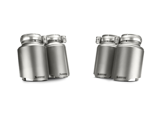 Akrapovic 14-17 BMW M3/M4 (F80/F82) Tail Pipe Set (Titanium)-Exhaust-Silicon Valley Bimmer