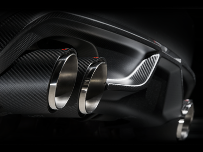 Akrapovic 15-17 BMW X5M (F85) Evolution Line Cat Back (Titanium) w/ Carbon Tips-Exhaust-Silicon Valley Bimmer