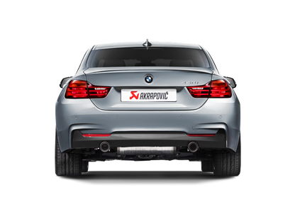 Akrapovic 16-17 BMW 340i (F30 F31) Evolution Line Cat Back (SS) w/ Carbon Tips (Req. Link Pipe)-Exhaust-Silicon Valley Bimmer